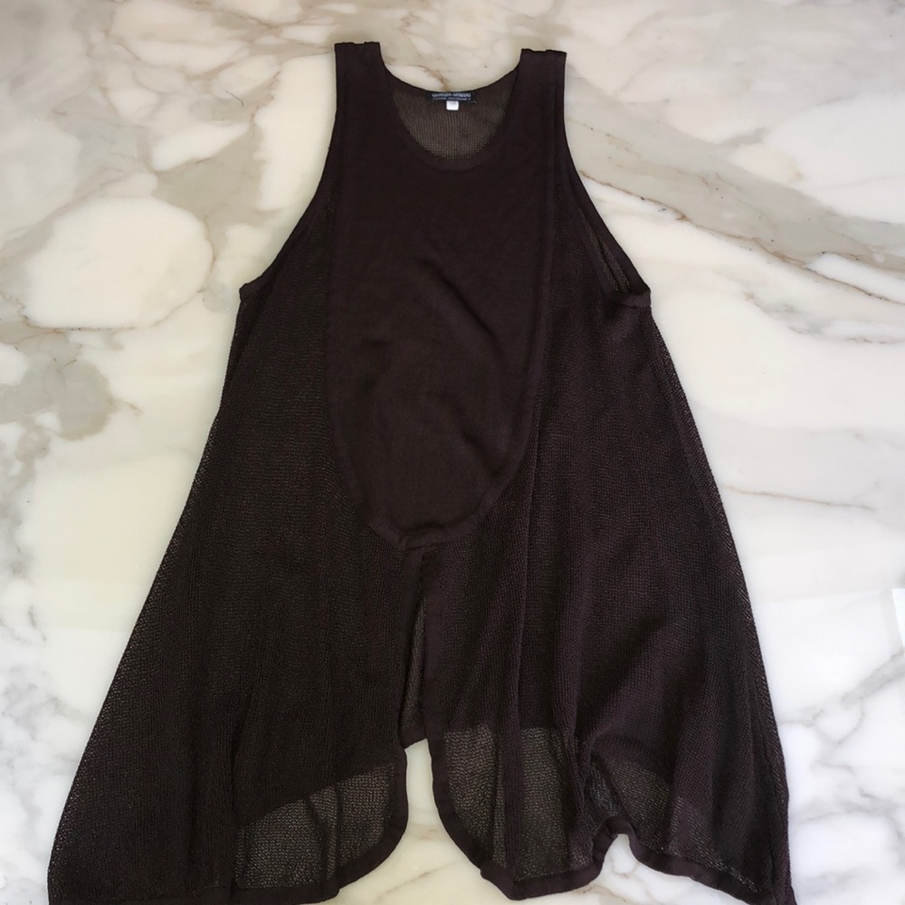 Vintage Giorgio Armani Mesh Top